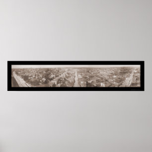 Poster Jersey City NJ Panview Photo 1909