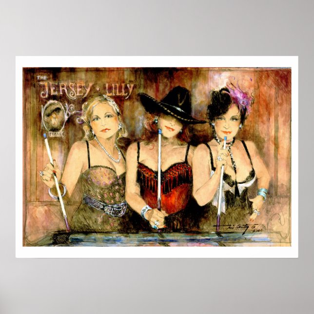 Poster Jersey Lilly (Devant)