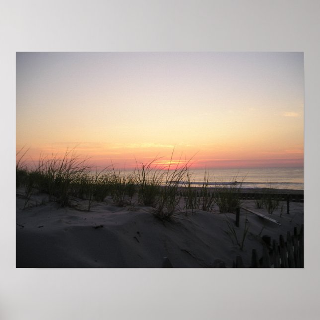 Poster Jersey Sunrise (Devant)
