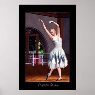 Poster J'espère que tu danses...