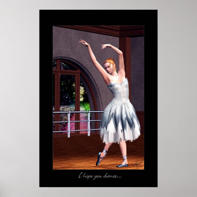Poster J'espère que tu danses... (Devant)