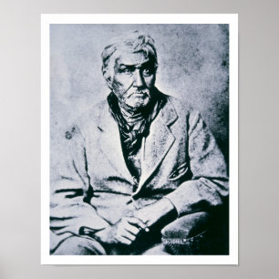 Poster Jesse Chisholm (b/w photo)