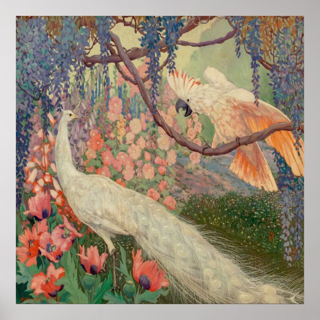 Poster Jessie Armoiries botke - Paysage exotique (Devant)