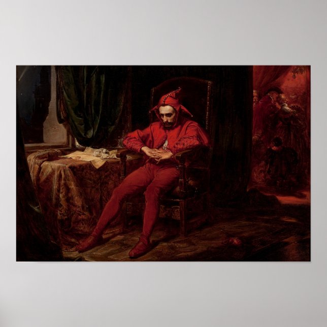 Poster Jester Stanczyk Jan Matejko Art (Devant)