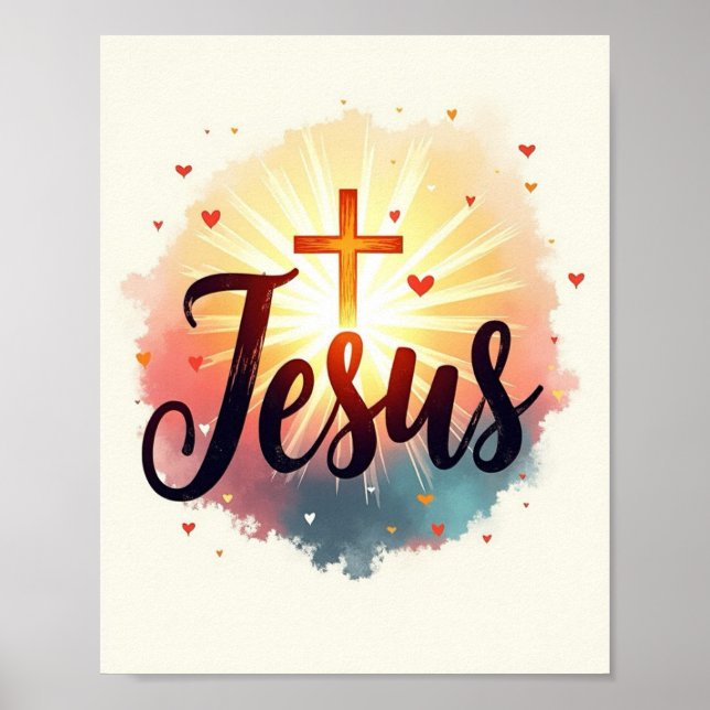 Poster Jésus (Devant)