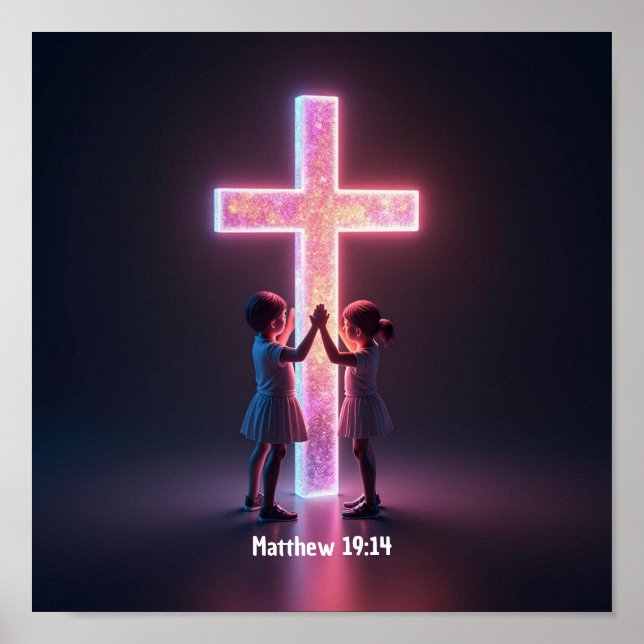Poster Jésus a dit (Devant)