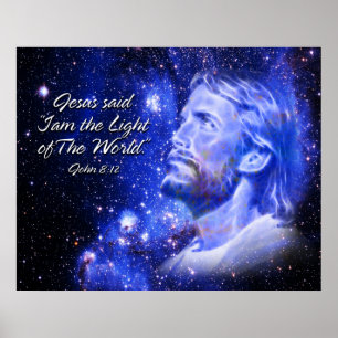 Poster Jésus a dit : "Je suis ...Imprimer