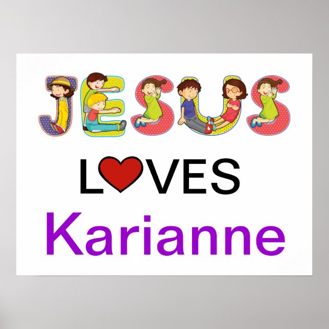 Poster Jésus aime ... - SRF (Devant)