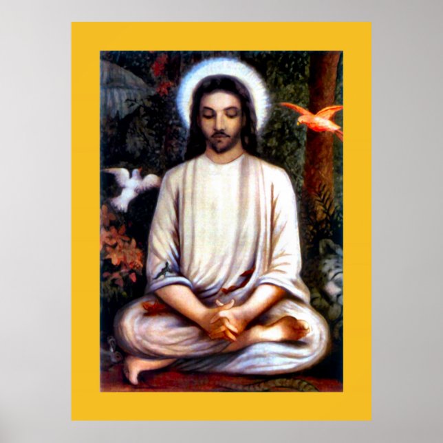 Poster Jésus asiatique (Devant)