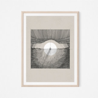 Poster Jesus Calms Storm, DIGITAL PRINT!!, Hush Be Still,