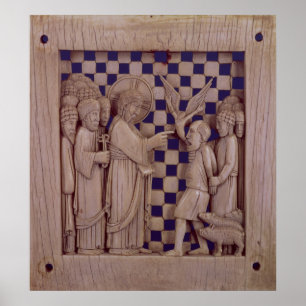 Poster Jésus chassant l'esprit malpropre, soulagement