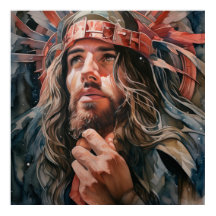 Jésus Cherchant La Direction Du Père