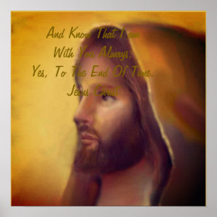 Poster Jésus Christ
