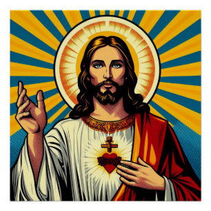 Poster Jésus Christ