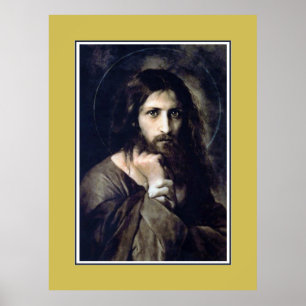 Poster Jésus Christ 1888 par Georg Karl Franz Cornicelius