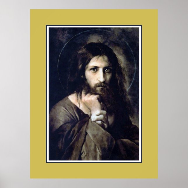 Poster Jésus Christ 1888 par Georg Karl Franz Cornicelius (Devant)