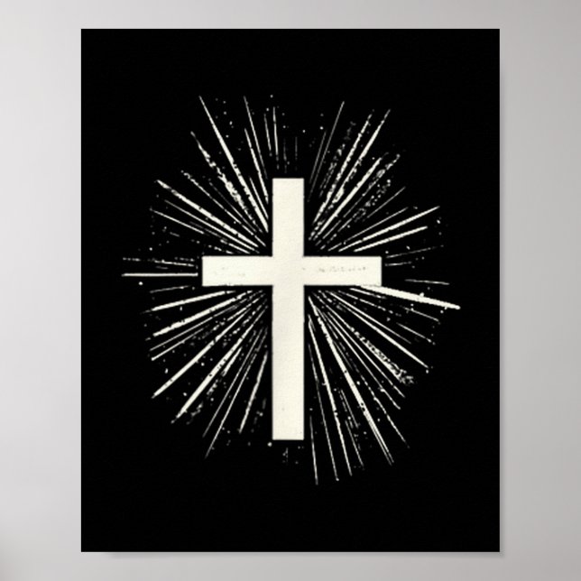 Poster Jesus Christ Design For Christians Men Women Chris (Devant)