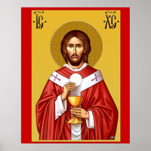 Poster Jésus-Christ fils de Dieu Porte-clés