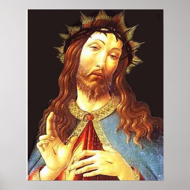 Poster Jésus Christ le Roi 2 - Cristo Rey Imprimer l'affi (Devant)