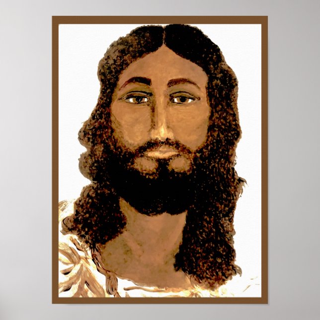 Poster Jésus Christ. peinture/impression (Devant)