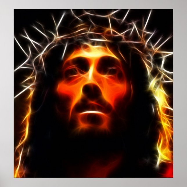Poster Jésus Christ Sauveur (Devant)
