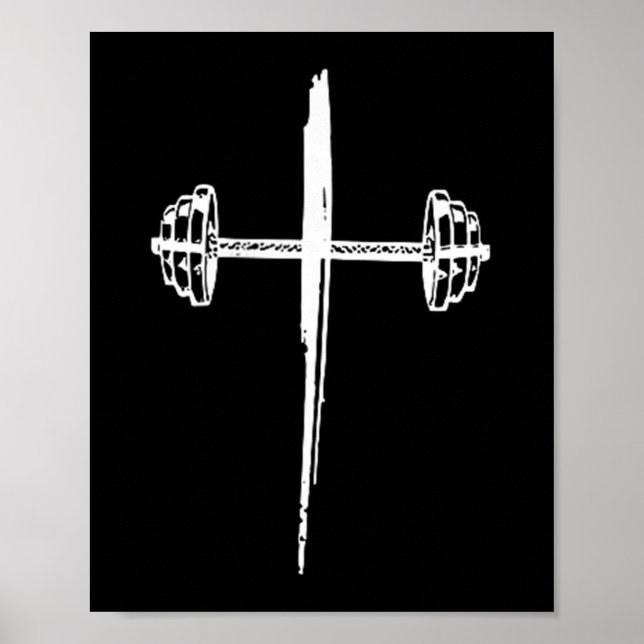 Poster Jesus Coffee Gym Repeat, Gym Coffee Jesus - Front  (Devant)