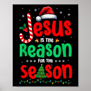 Poster Jésus Costume Fier Raison De La Saison Noël Sa