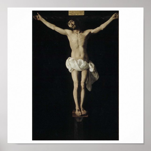 Poster Jesús crucificado expire vers 1630-1640 (Devant)