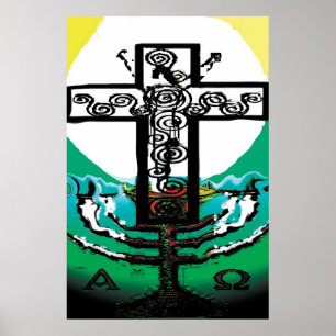 Poster Jésus dans l'Eucharistie