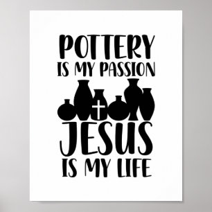 Poster Jésus de poterie   Christian Faith Potter idées ca