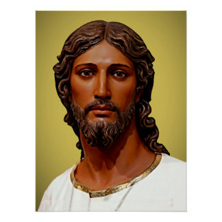Poster Jesús el Cristo Moreno by Mark Edward Westerfield