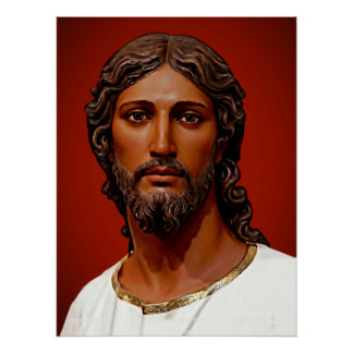 Poster Jesús el Cristo Moreno de Mark Edward Westerfield