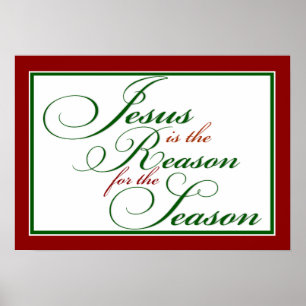 Poster Jésus est la raison de l'affiche