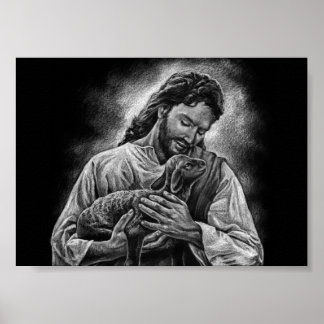 Poster Jésus Est Le Bon Pasteur