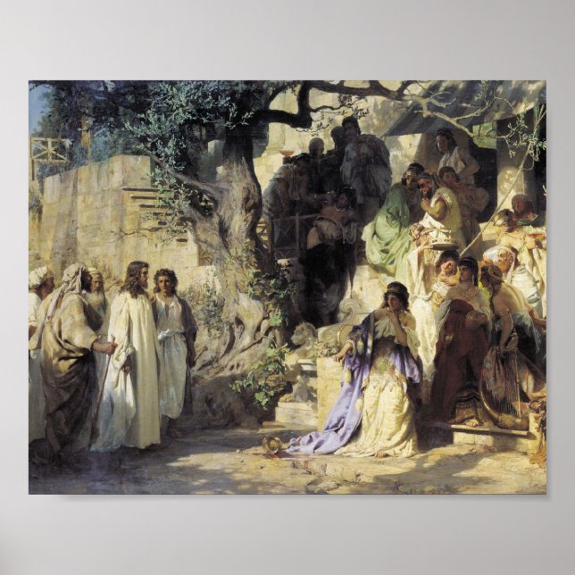 Poster Jésus et les pécheurs (Devant)