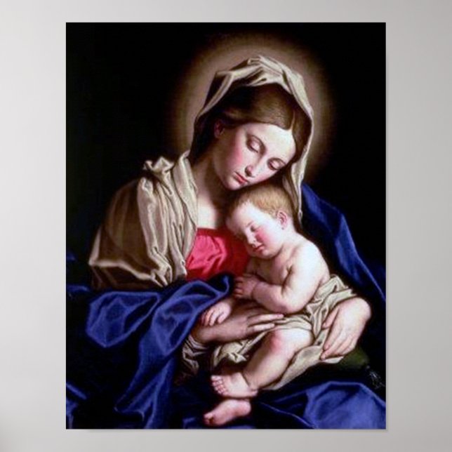 POSTER JÉSUS ET MARY (Devant)