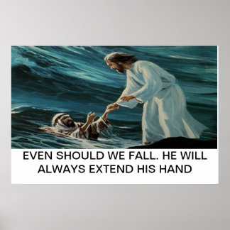 Poster Jesus et Peter