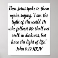 Jésus leur parla encore, disant : "Je suis. .