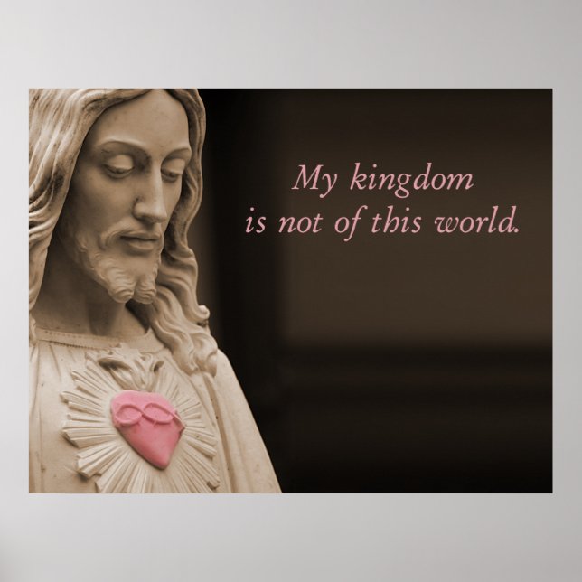 Poster Jésus Mon Royaume (Devant)