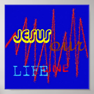 Poster JÉSUS notre LIFE LINE