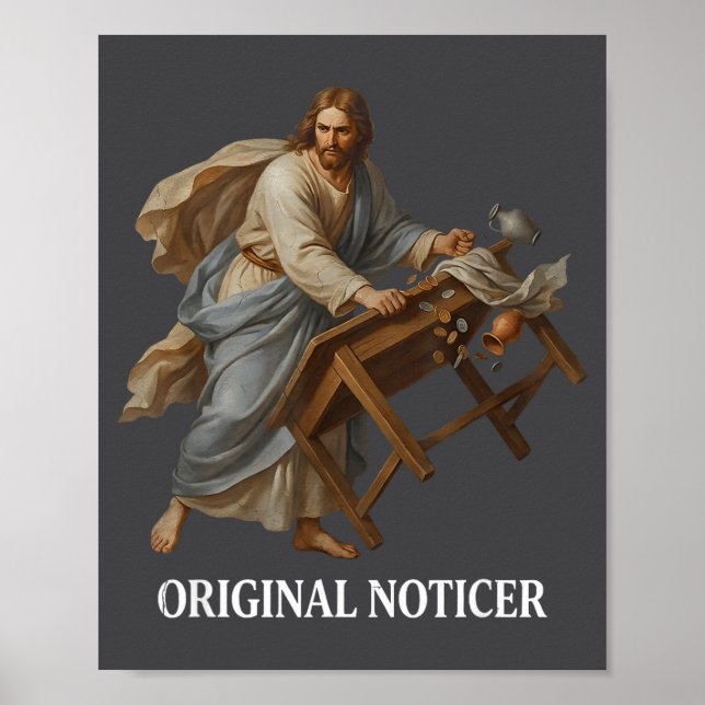 Poster Jesus Original Noticer  (Devant)