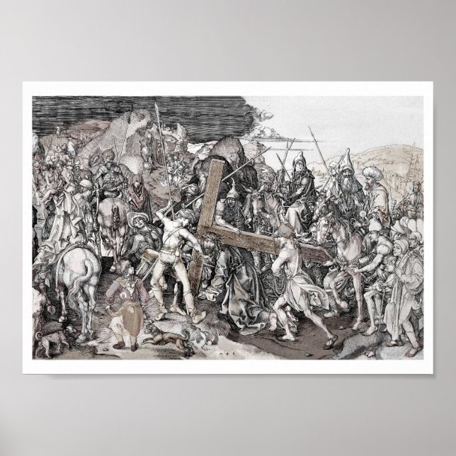 Poster Jésus Portant Sa Croix 1470 (Devant)
