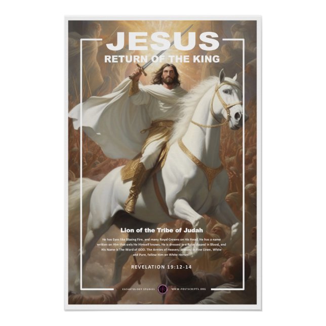 Poster Jésus - Retour du Roi (Devant)