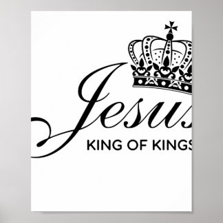 Poster Jésus ROI DES ROIS