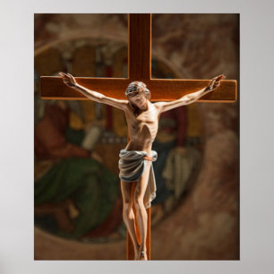 Poster Jésus sur la croix