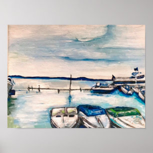 Poster Jet X Dock, Kelley's Island