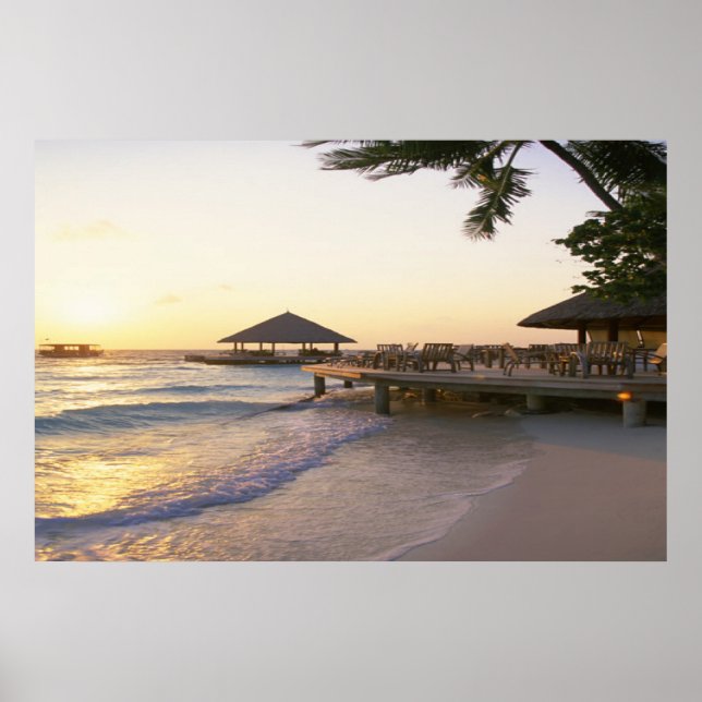 Poster Jetée hawaïenne (Devant)