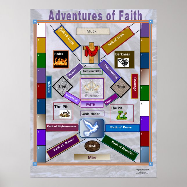 Poster Jeu d'affiches (Devant)