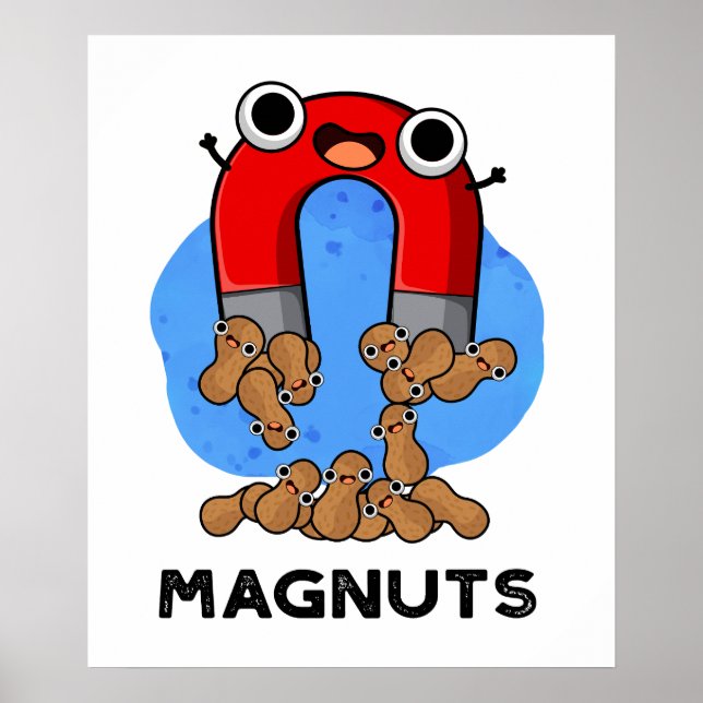 Poster Jeu d'amant amusant noix de mag (Devant)