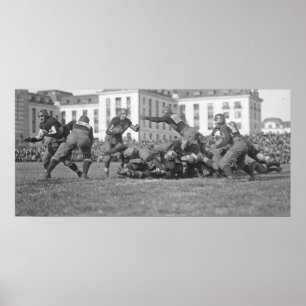 Poster Jeu de football 1920